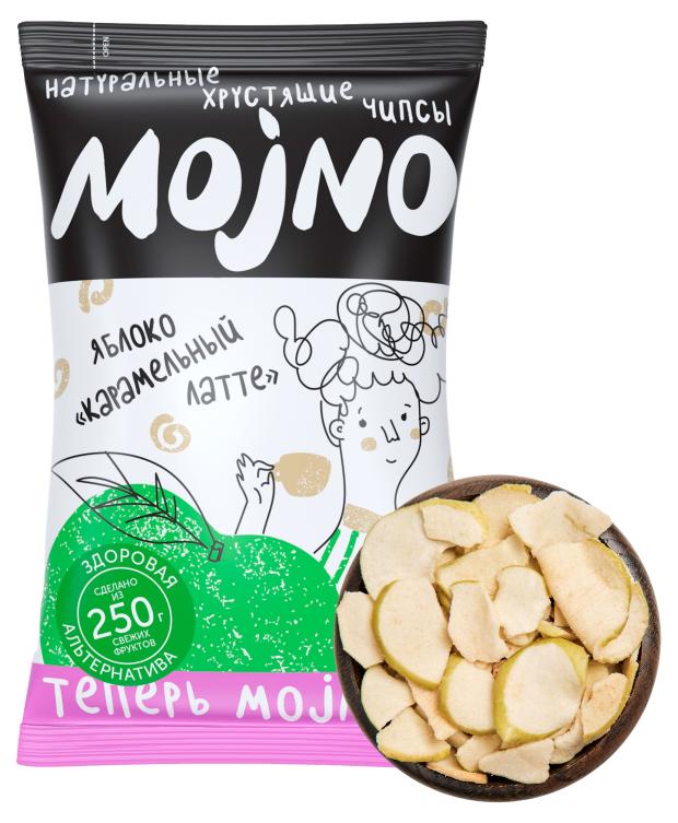 

Чипсы фруктовые Mojno Натуральные Яблоко с карамельным латте, 50 г