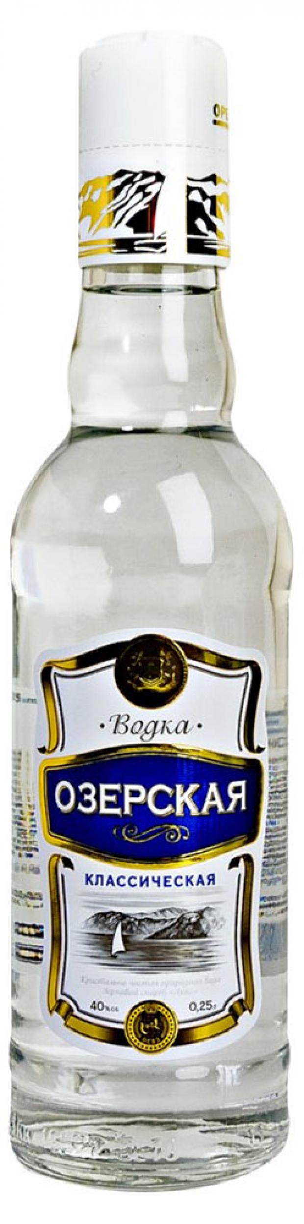 Водка Озерская Классическая Россия, 0,25 л