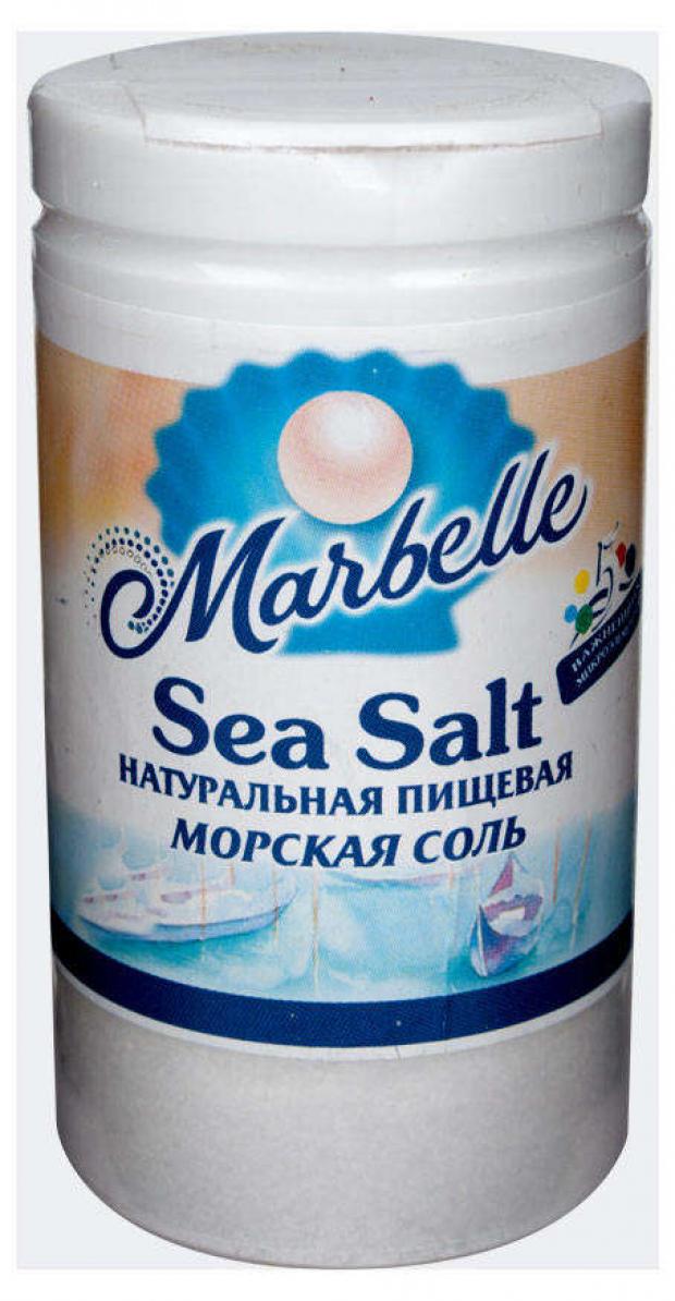 Соль пищевая Marbellе морская натуральная мелкая, 80 г swanson гималайская кристаллическая соль мелкого помола 1000 г 2 2 фунта