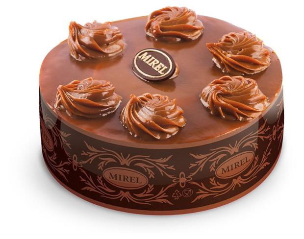 Торт MIREL Карамельный на сгущенке, 700 г