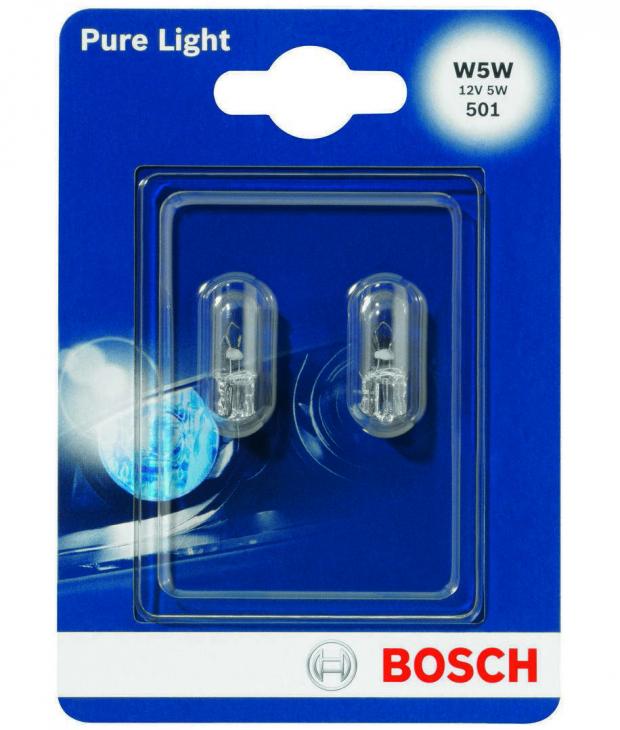 Лампа накаливания Bosch Pure Light W5W