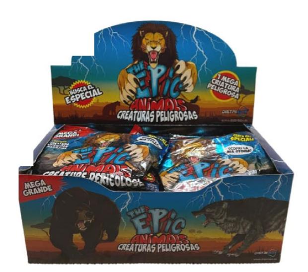 

Игрушка для детей ТДС Epic Animals Опасные дикие животные, 1 шт