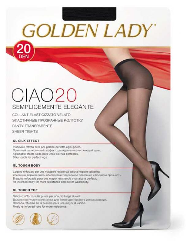 Колготки Golden Lady Ciao 20 Gognac, размер 2
