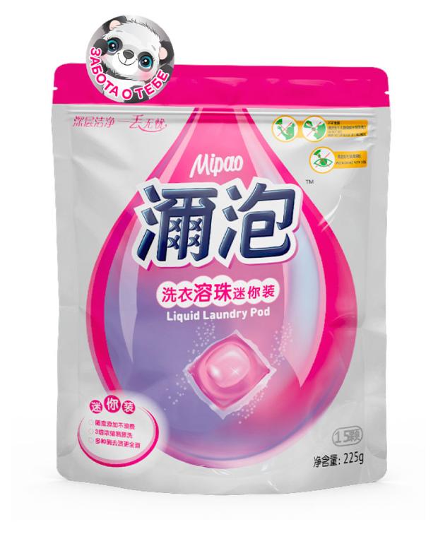 

Капсулы для стирки цветного белья Mipao, 225 г