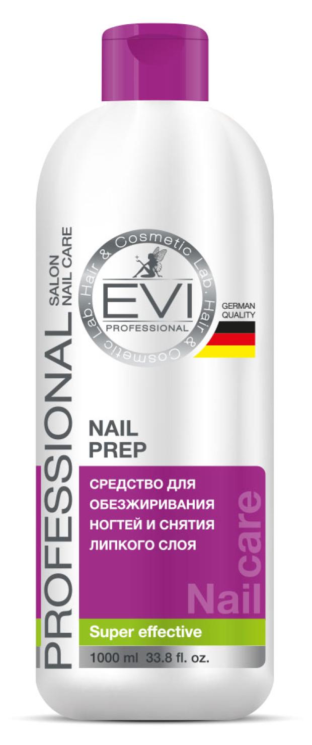 Средство для обезжиривания ногтей и снятия липкого слоя EVI professional, 1 л