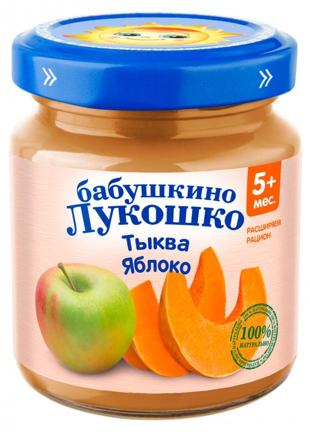 

Пюре Бабушкино Лукошко Тыква-яблоко, 100 г