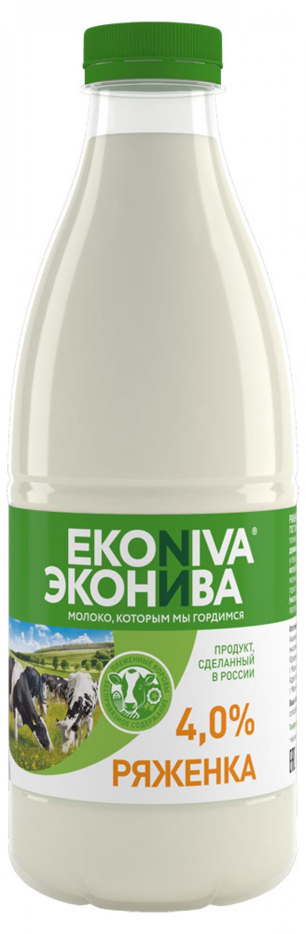 Ряженка EkoNiva 4% БЗМЖ, 1 л