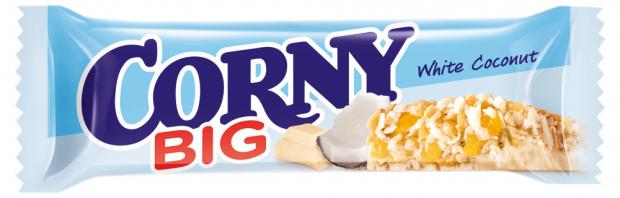 

Злаковый батончик CORNY Big белый шоколад и кокос, 40г