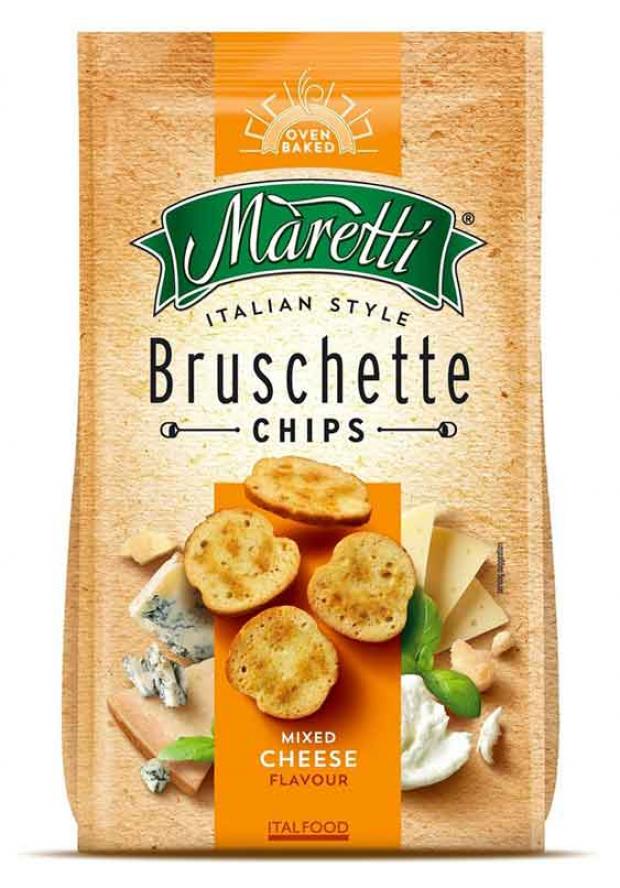 

Хлебные ломтики Maretti со вкусом сырного микса, 70 г