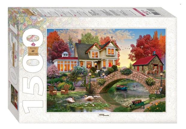 

Пазл Step Puzzle Art collection Тихое утро, 1500 элементов
