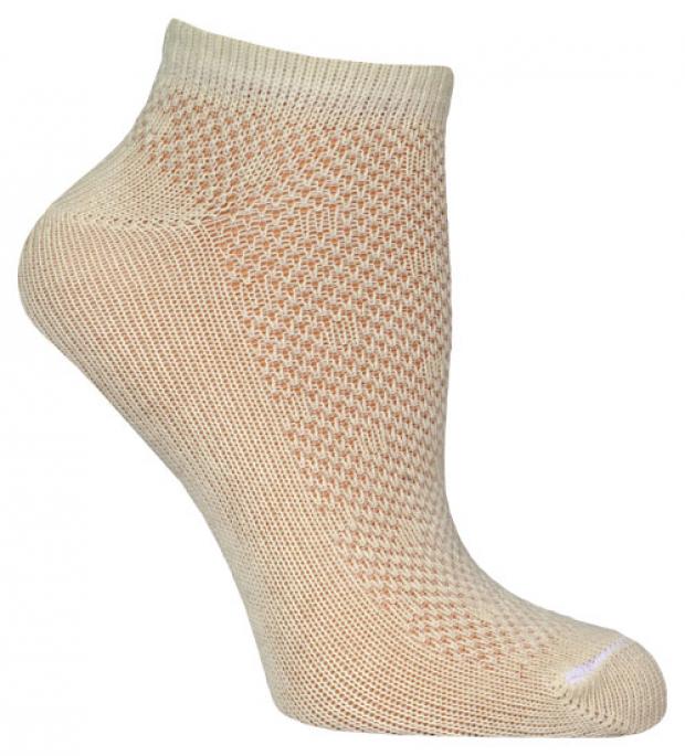 Носки женские AKOS FW41N5 сетка бежевые, р. 25