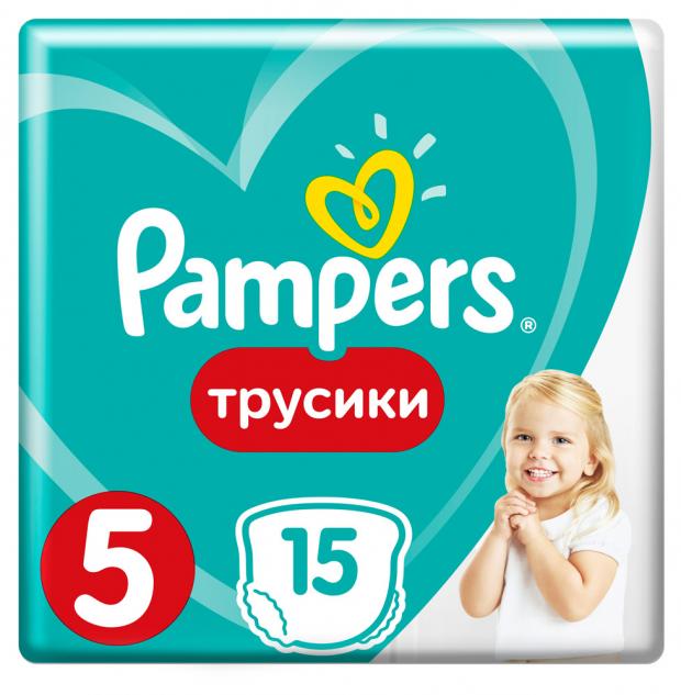 

Трусики Pampers Pants 5 (12-18 кг), 15 шт