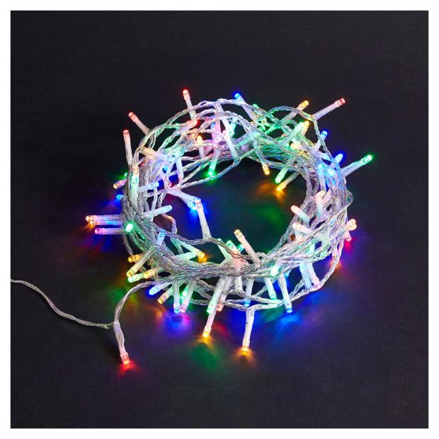 

Гирлянда электрическая Actuel 120 LED ламп уличная разноцветный, 7,7 м