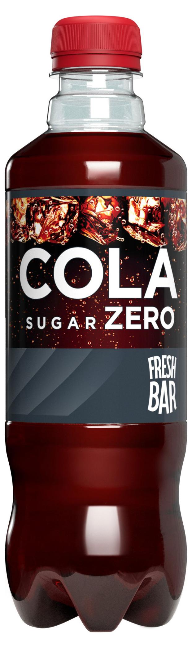 Напиток газированный Fresh Bar Cola Zero, 480 мл