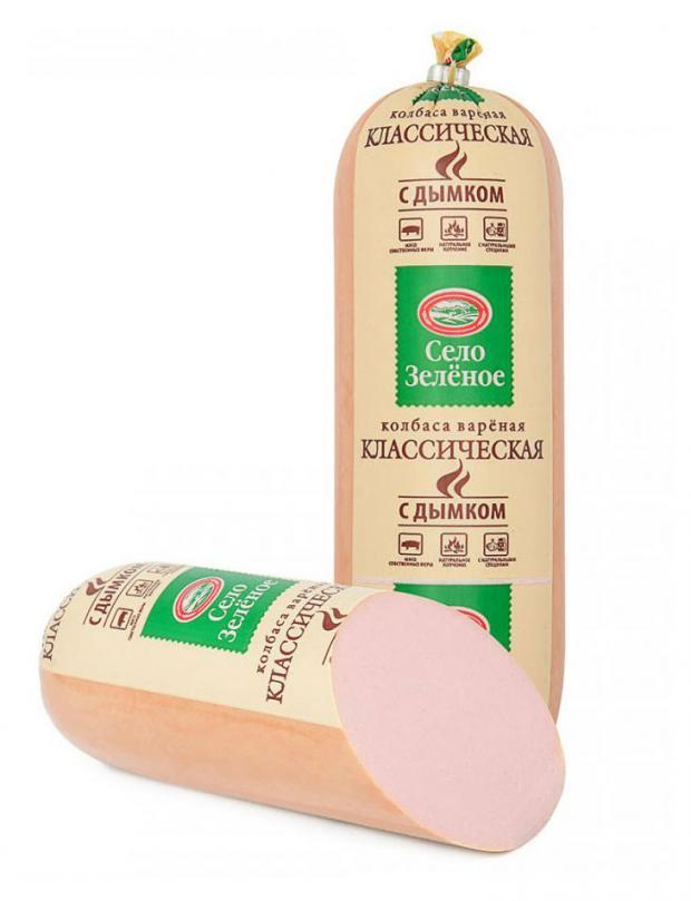 Колбаса Село Зеленое Классическая с дымком, 500 г