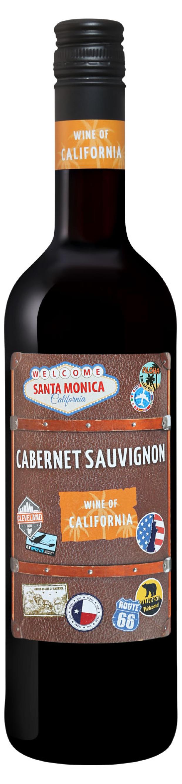 Вино Santa Monica Cabernet Sauvignon красное сухое германия, 0,75 л