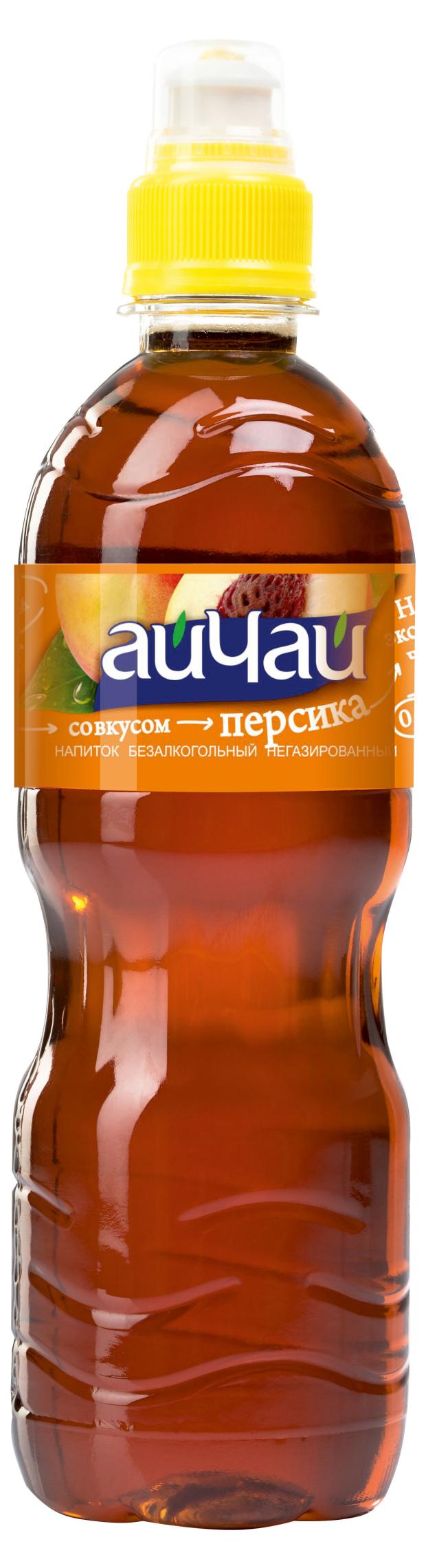 Чай черный Айчай с персиком, 500 мл