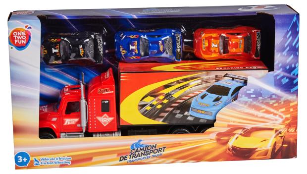 

Набор игровой ONE TWO FUN Автовоз с машинами