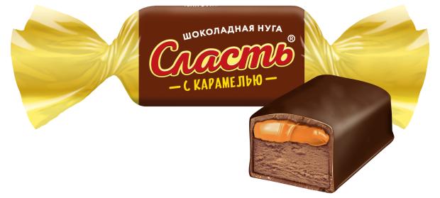 

Конфеты Славянка Сласть с карамелью, вес