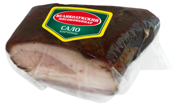 

Сало Великолукский мясокомбинат копченое, ~ 450 г