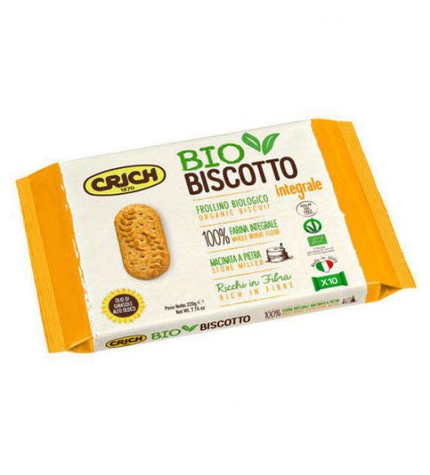 

Печенье CRICH из цельнозерновой муки БИО, 220 г