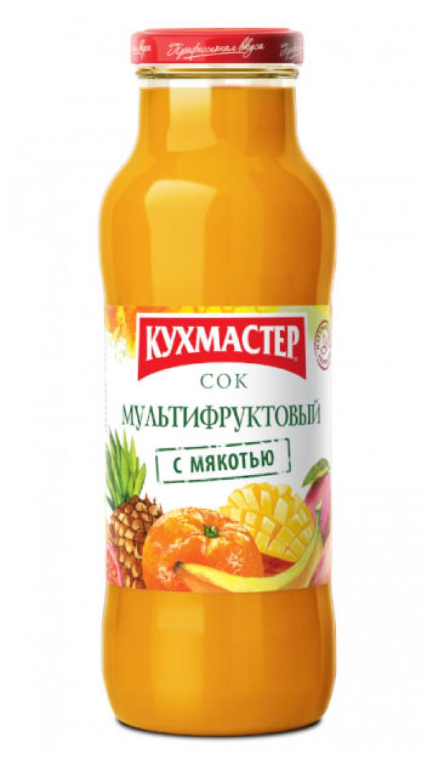 Сок КУХМАСТЕР мультифруктовый, 680 мл