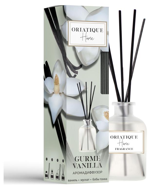 Аромадиффузор Oriatique Gurme Vanilla Ваниль Козье молоко, 40 мл