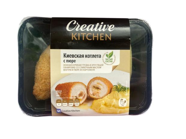 

Котлета по-киевски Creative Kitchen с картофельным пюре, 280 г