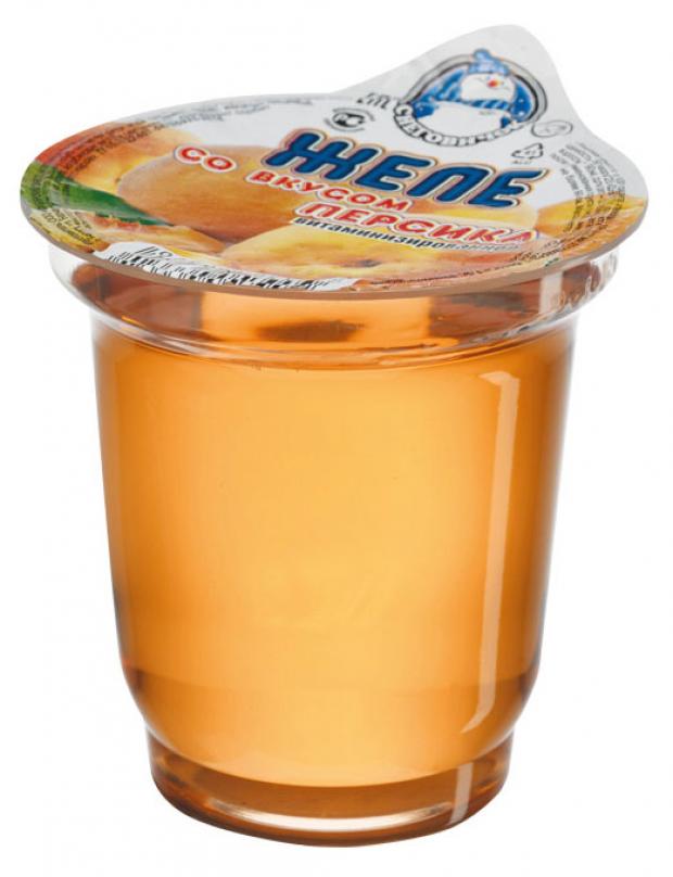 Желе Снеговичок со вкусом персика витаминизированное, 150 г