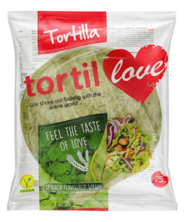

Тортилья Tortillove Пшеничная со шпинатом, 240 г