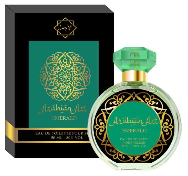 

Туалетная вода Sergio Nero Arabian art Emerald, 50 мл