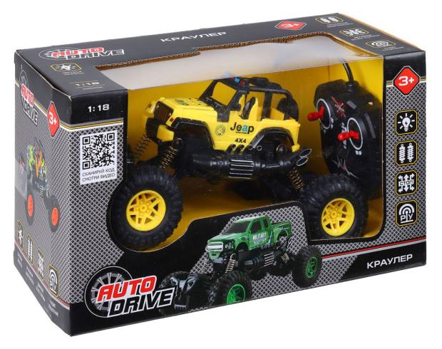 

Машина AUTODRIVE Краулер радиоуправляемый в масштабе 1:18