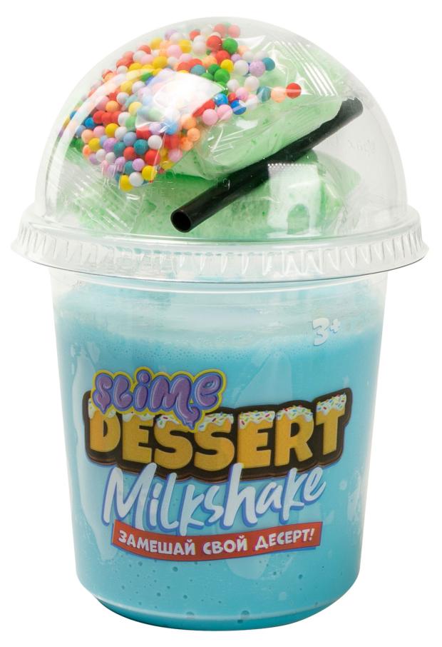 

Слайм Slime Dessert Milkshake голубой