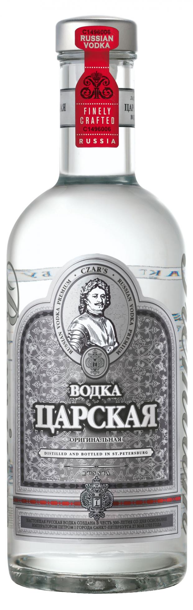 Водка Царская Оригинальная Россия 05 л 409₽