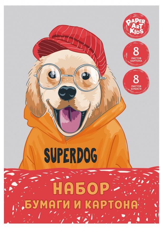 

Набор бумаги и картона PAPER ART KIDS 205х290 мм, 16 л