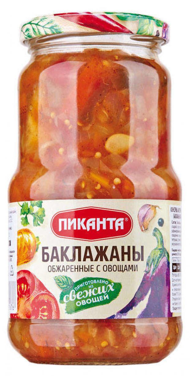 

Баклажаны Пиканта обжаренные с овощами, 520 г