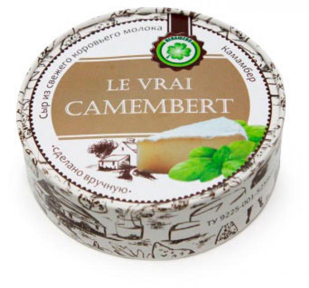 

Сыр мягкий «Ненашево-Милк» Le Vrai Camembert с белой плесенью 55%, 240 г