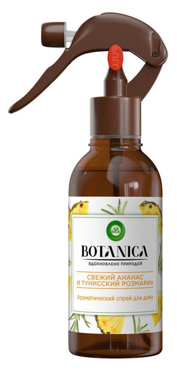 цена Спрей для дома ароматический Airwick Botanica Ананас, 236 мл