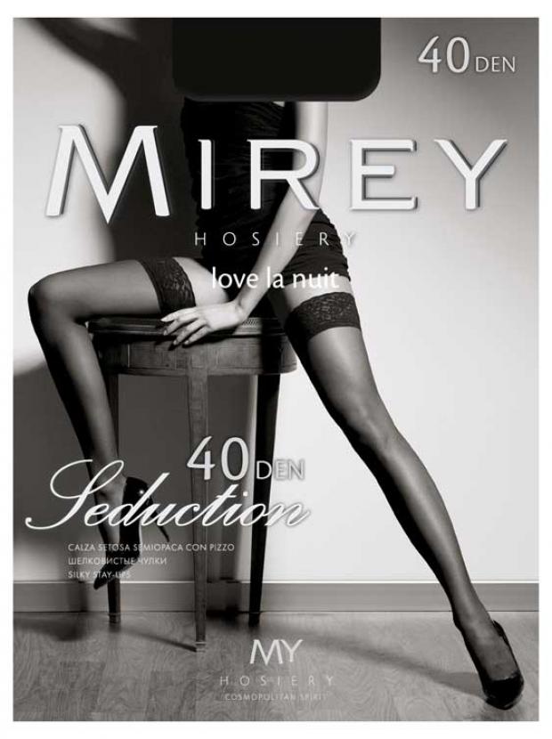 Чулки MIREY Seduction 40 glace, размер 3/4