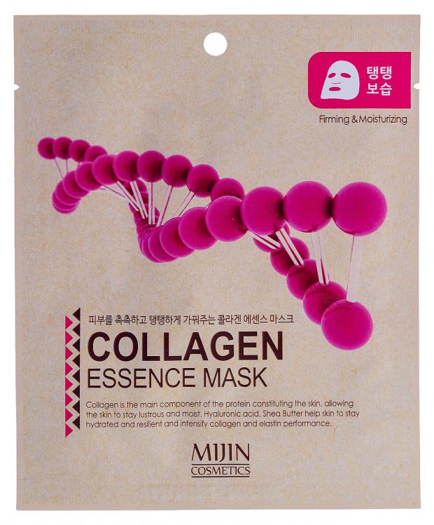 

Маска для лица Mijin Essence Placenta Mask с коллагеном тканевая, 25 г