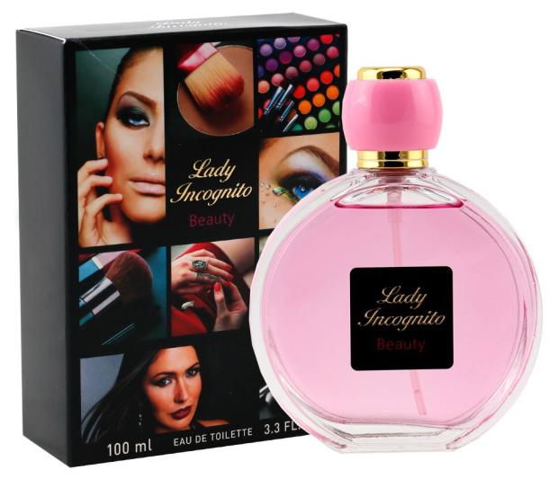 Туалетная вода женская Delta Parfum Lady Incognito Beauty, 100 мл