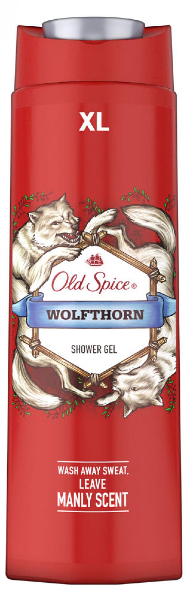 Гель для душа Old Spice Wolfthorn Дикий аромат, 400 мл