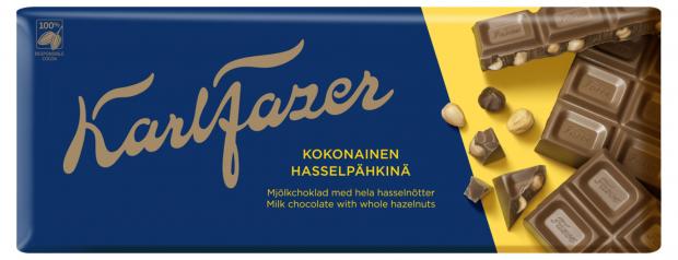 

Шоколад Fazer KarlFazer молочный с фундуком, 200 г