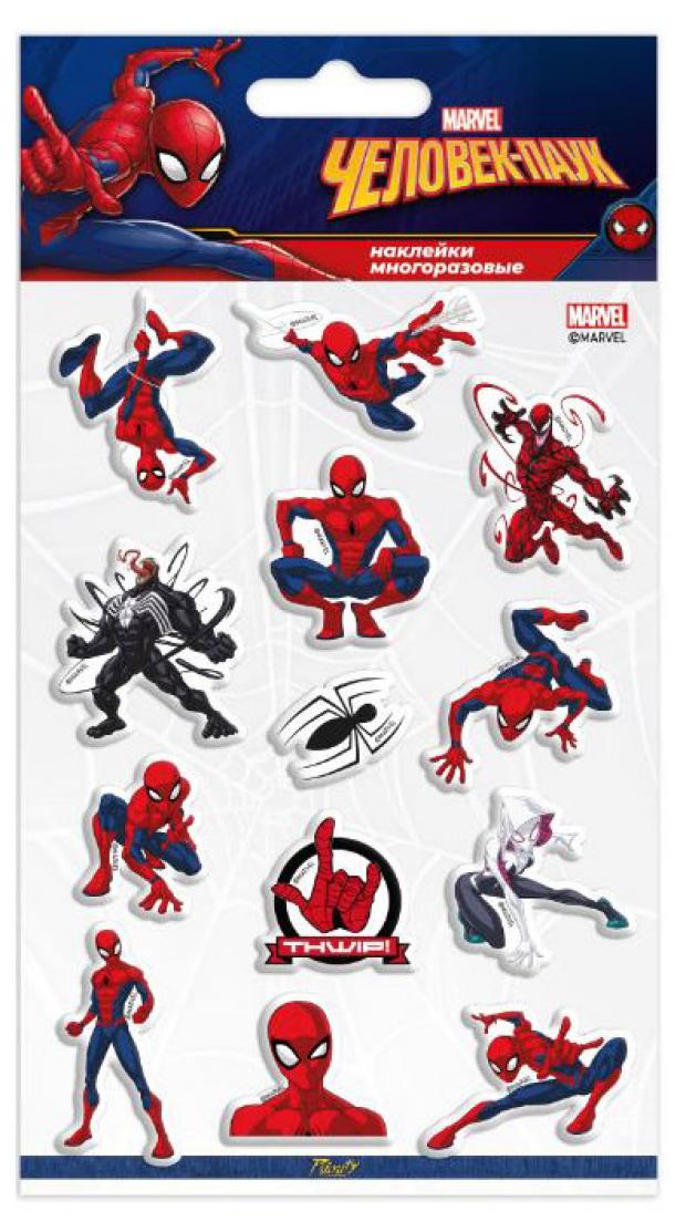 

Наклейки MARVEL Человек Паук объемные
