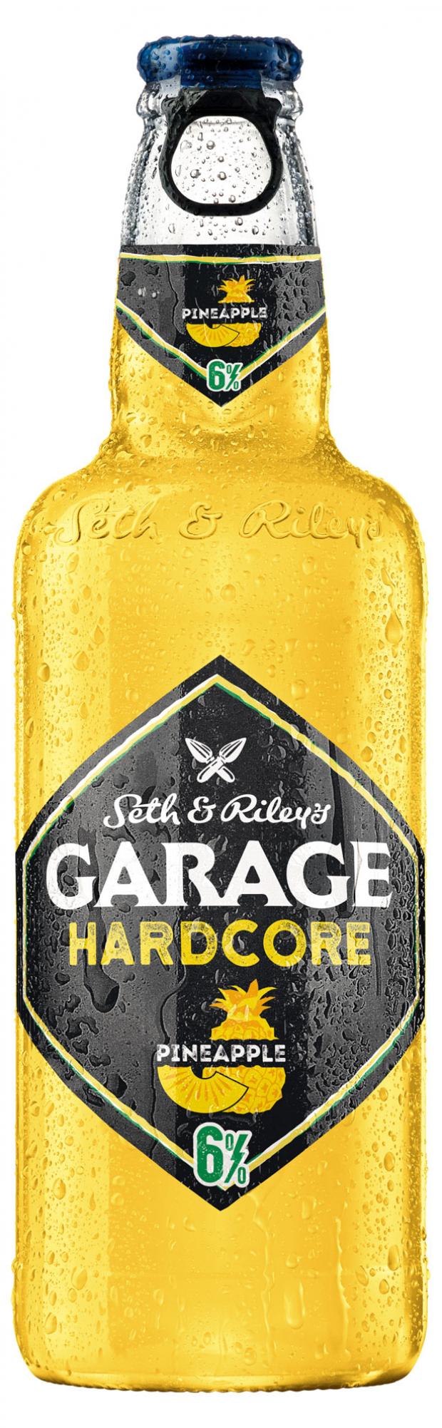 Пивной напиток Seth and Riley's Garage Hardcore Pineapple 6%, 400 мл