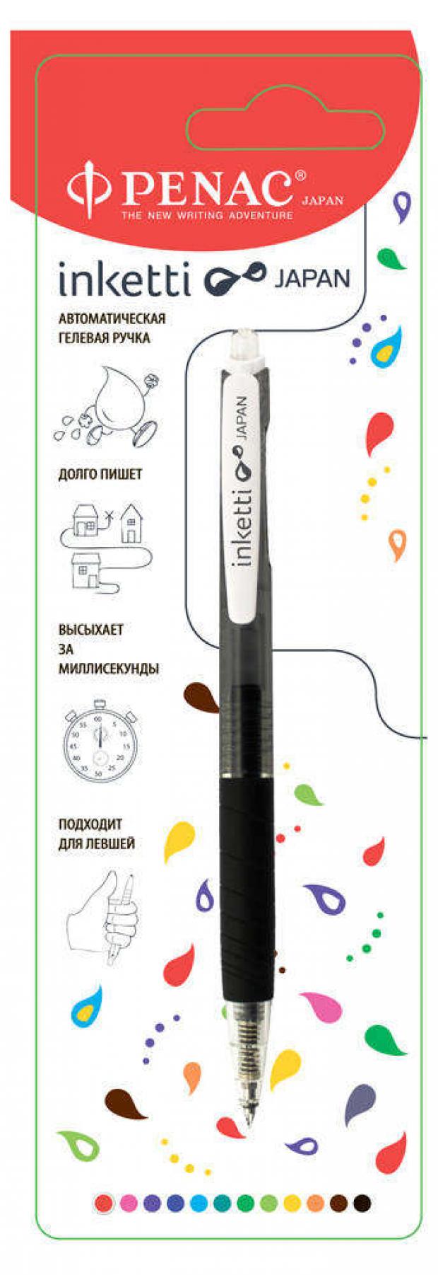 

Ручка гелевая Penac Inketti синяя