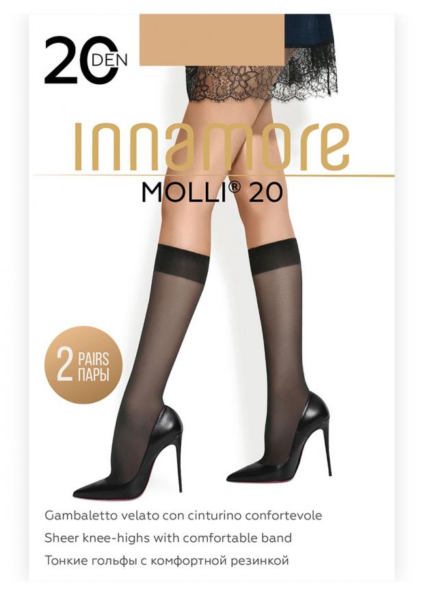 Гольфы Innamore Molli 20 miele u/a, р.универсальный