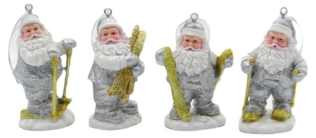 

Фигурка новогодняя Санта, 9 см