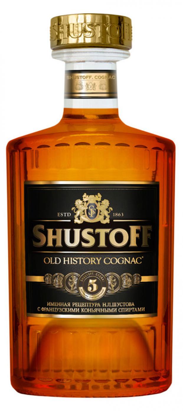 Коньяк ShustoFF пятилетний Россия, 0,5 л