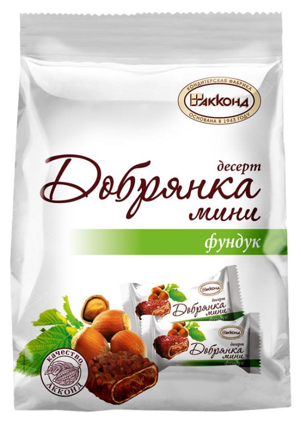 Десерт АККОНД Добрянка мини фундук, 270 г